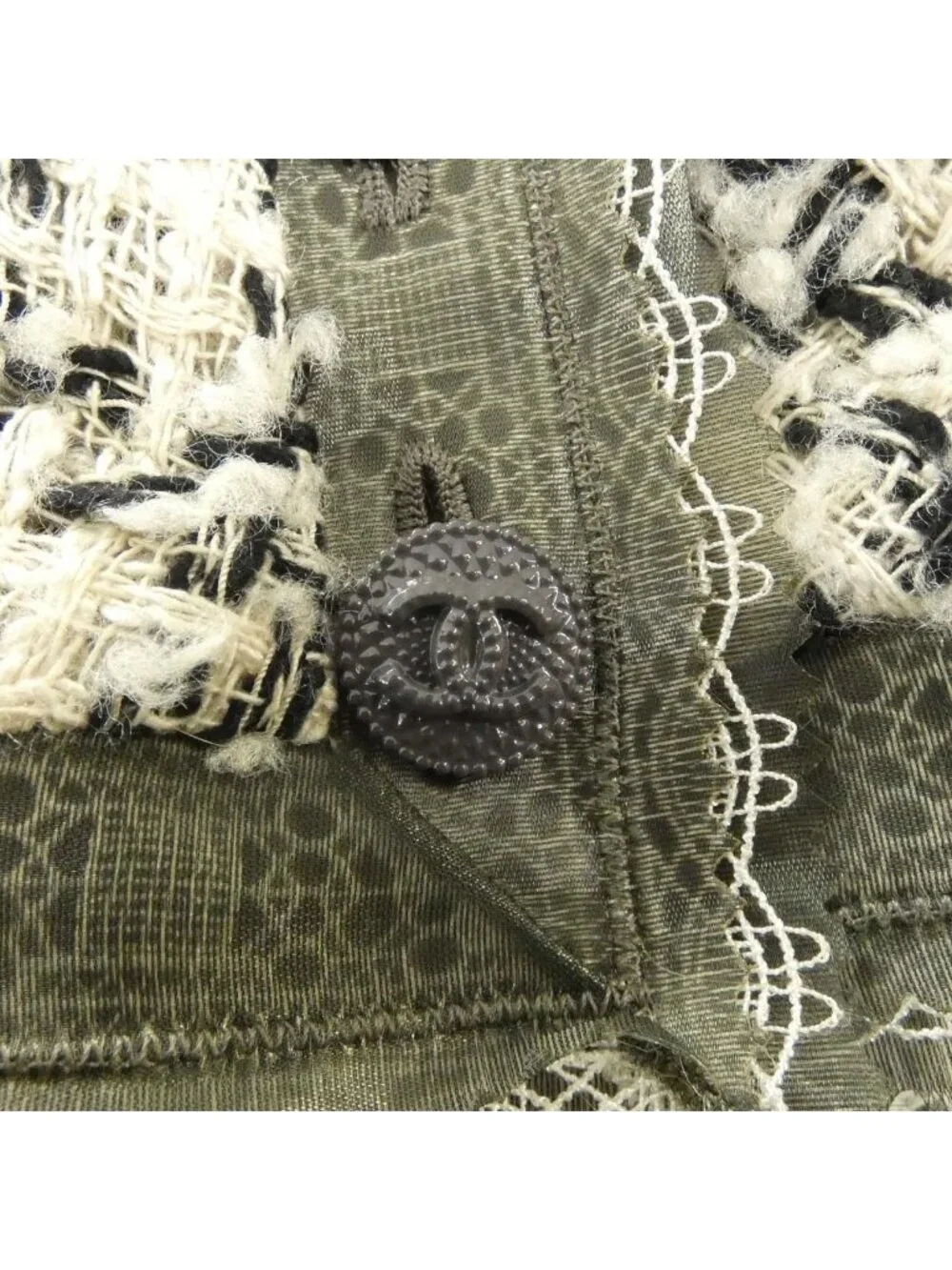 Chanel 09P Jacket Khaki
